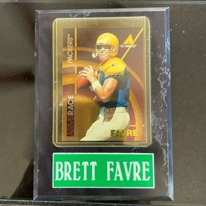Brett Favre Packers ‘95 Pinnacle card